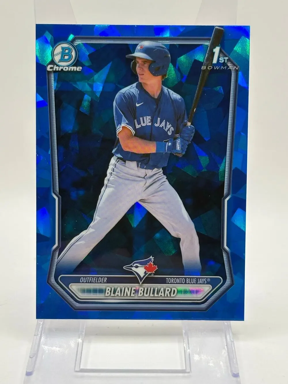 2026 Bowman Sapphire Blaine Bullard 1st Chrome Prospect Toronto Blue Jays